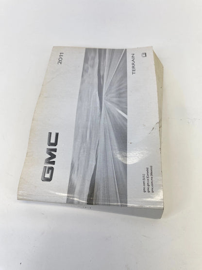 2011 11 GMC TERRAIN OWNERS MANUAL GUIDE BOOK OEM