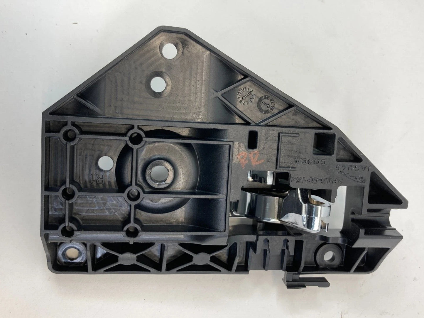 2009-2015 JAGUAR XF REAR RIGHT SIDE INTERIOR INNER DOOR HANDLE 8X23-22600-AD OEM
