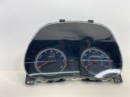 2012-2014 Hyundai Accent Instrument Cluster Speedometer Gauges Unknown Miles