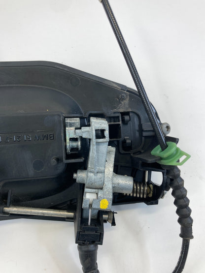 09 10 BMW 535i xDrive Rear Left Exterior Outside Door Handle 51.21-7-199-555 OEM