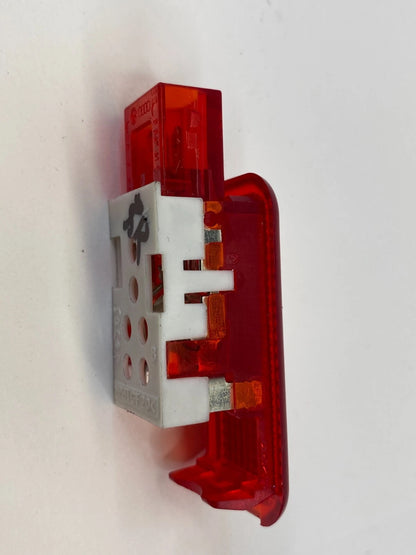 05-11 AUDI A6 QUATTRO REAR RIGHT DOOR PANEL WARNING LIGHT LAMP RED 8D094741 OEM