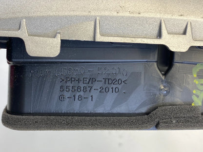 2008-2011 TOYOTA YARIS CENTER DASH AC AIR VENT & RADIO BEZEL TRIM 5540552580 OEM