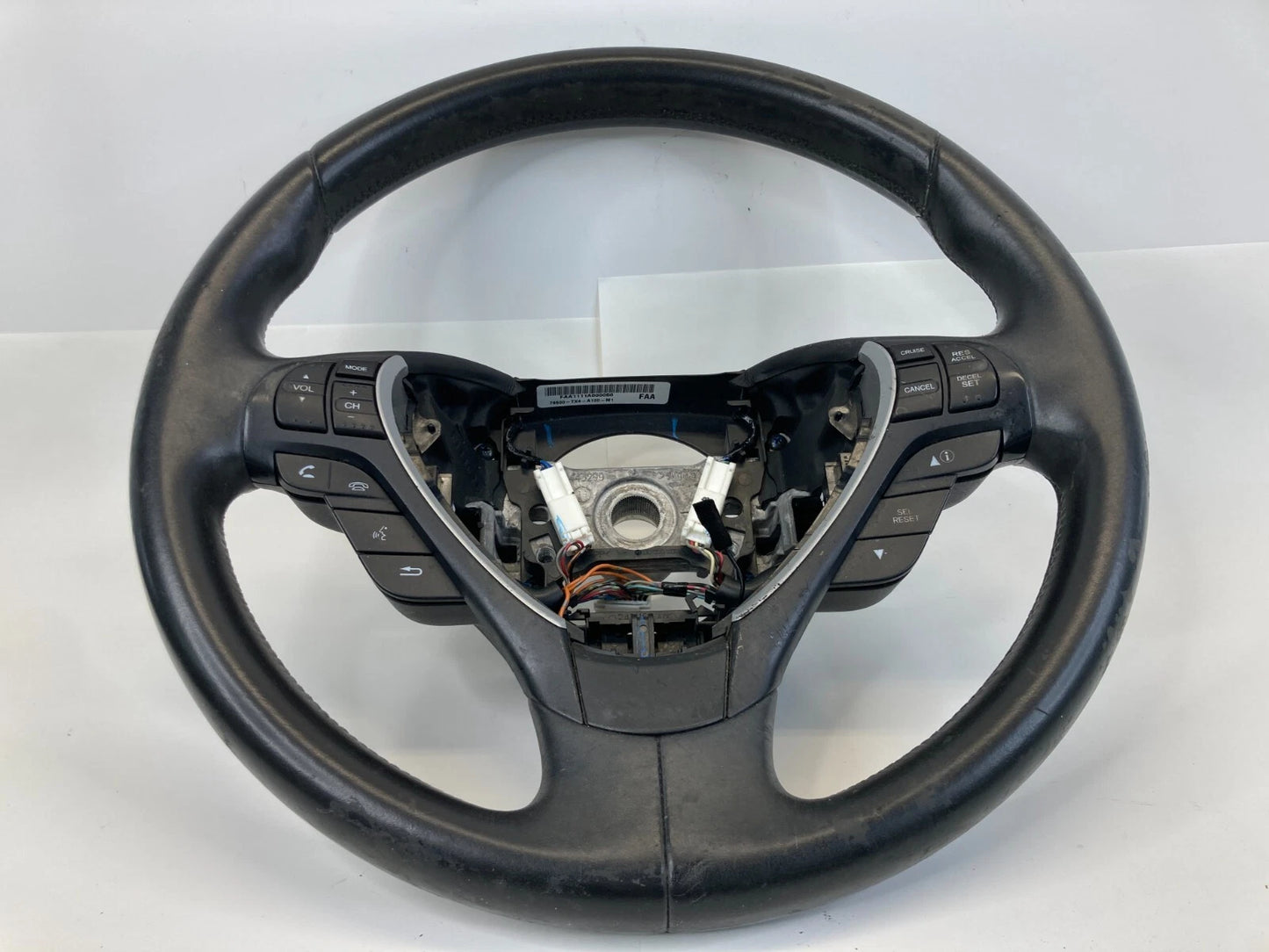 2013-2015 ACURA ILX STEERING WHEEL W AUDIO & CRUISE CONTROL SWITCH 78500-TX4-A12
