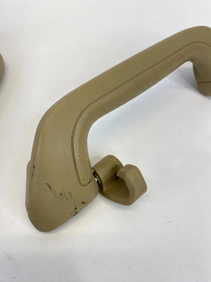2005-2007 HONDA ODYSSEY INTERIOR REAR ROOF GRAB HANDLE BAR PAIR SET BEIGE OEM