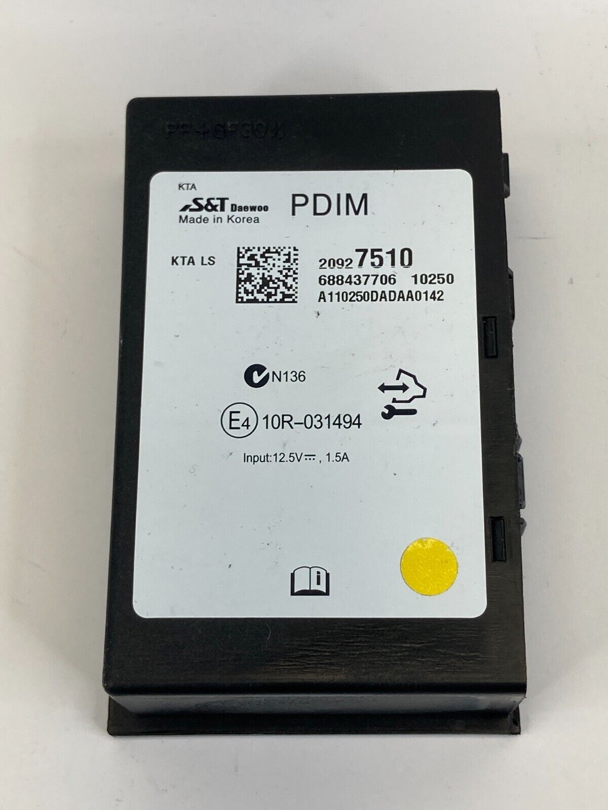 2011 2012 Buick Regal Multi Media Player Interface Module Unit 22796545 OEM