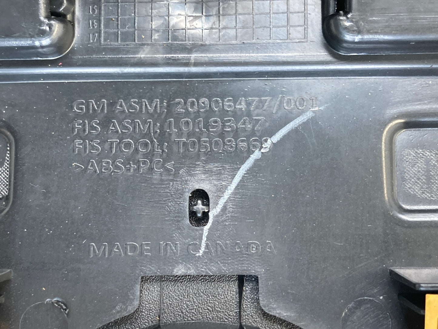 2012-2017 Chevrolet Equinox Dash Speaker Upper Cover Grille 20906477