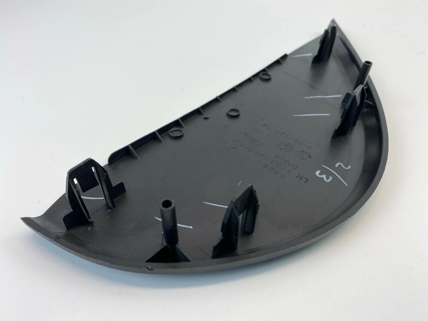 06-12 FORD FUSION FRONT LEFT DRIVER SIDE DASH END CAP COVER LID TRIM 6E535404481