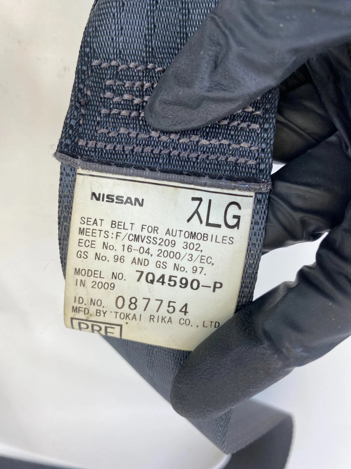 2009-2013 Infiniti G37 Front Left Driver Side Seat Belt Retractor 7Q4590-P OEM