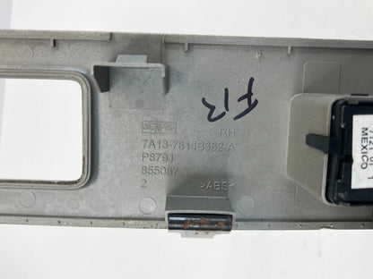 2007-2010 LINCOLN MKX FRONT RIGHT DOOR WINDOW SWITCH W/ BEZEL 7A13-7814B362A OEM