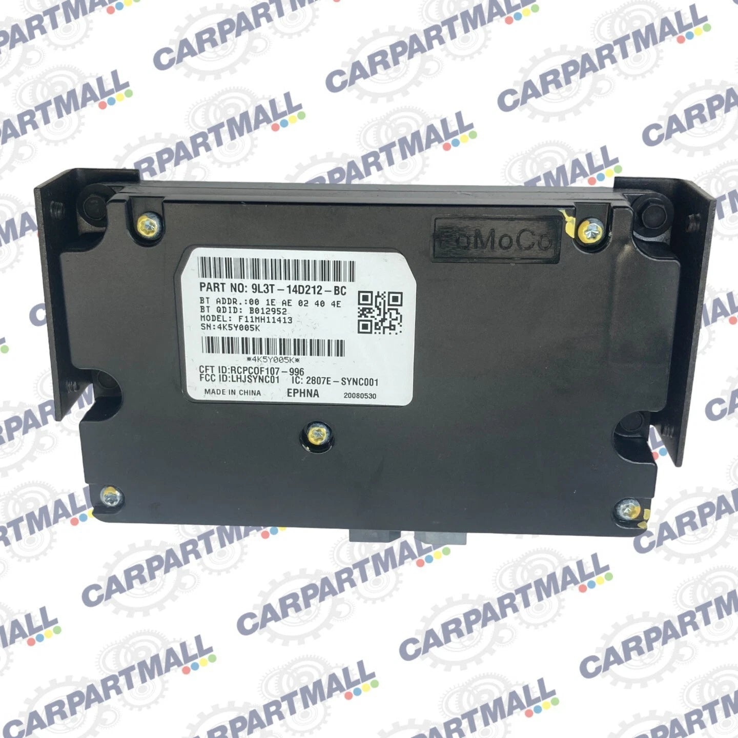 2009 09 FORD FLEX COMMUNICATION SYNC COMPUTER CONTROL MODULE 9L3T-14D212-BC OEM