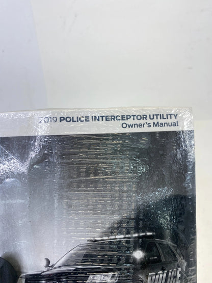 2019 19 FORD EXPLORER INTERCEPTOR UTILITY OWNERS MANUAL WARRANTY GUIDE BOOK OEM