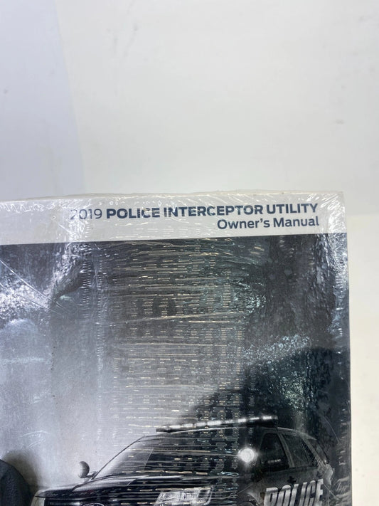 2019 19 FORD EXPLORER INTERCEPTOR UTILITY OWNERS OWNER'S MANUAL BOOK OEM