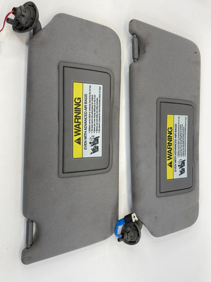 2008-2010 Honda Accord Left & Right Sun Visor Sunvisor Set Shade LH RH Gray OEM