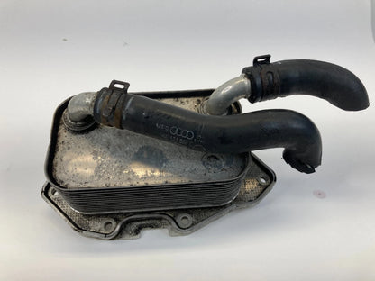 2005-2015 AUDI A6 QUATTRO 3.2L ENGINE OIL COOLER COOLANT W HOSE 06E-121-058-E