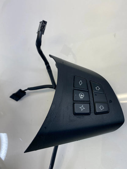 2007-2010 BMW X5 STEERING WHEEL CONTROL SELECTOR SWITCH BUTTON SET 13632700 OEM