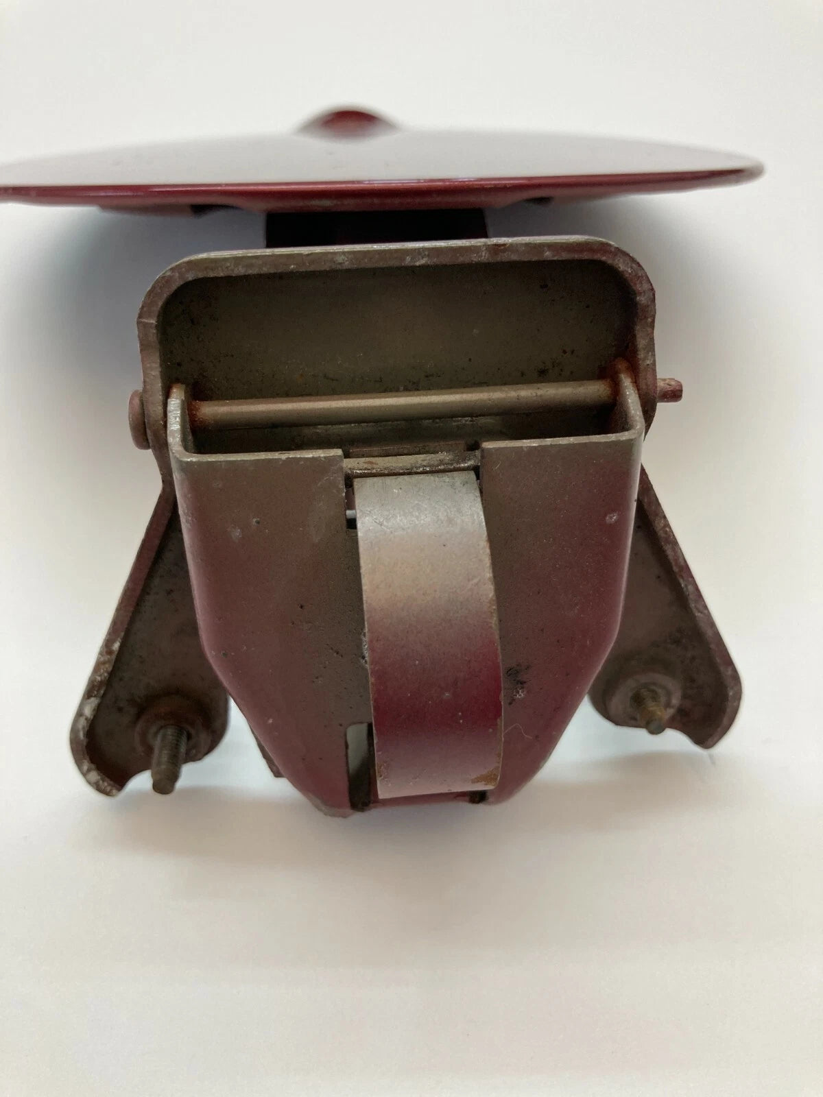 04-07 FORD FREESTAR FUEL FILLER GAS TANK DOOR LID COVER MATADOR RED METALLIC OEM