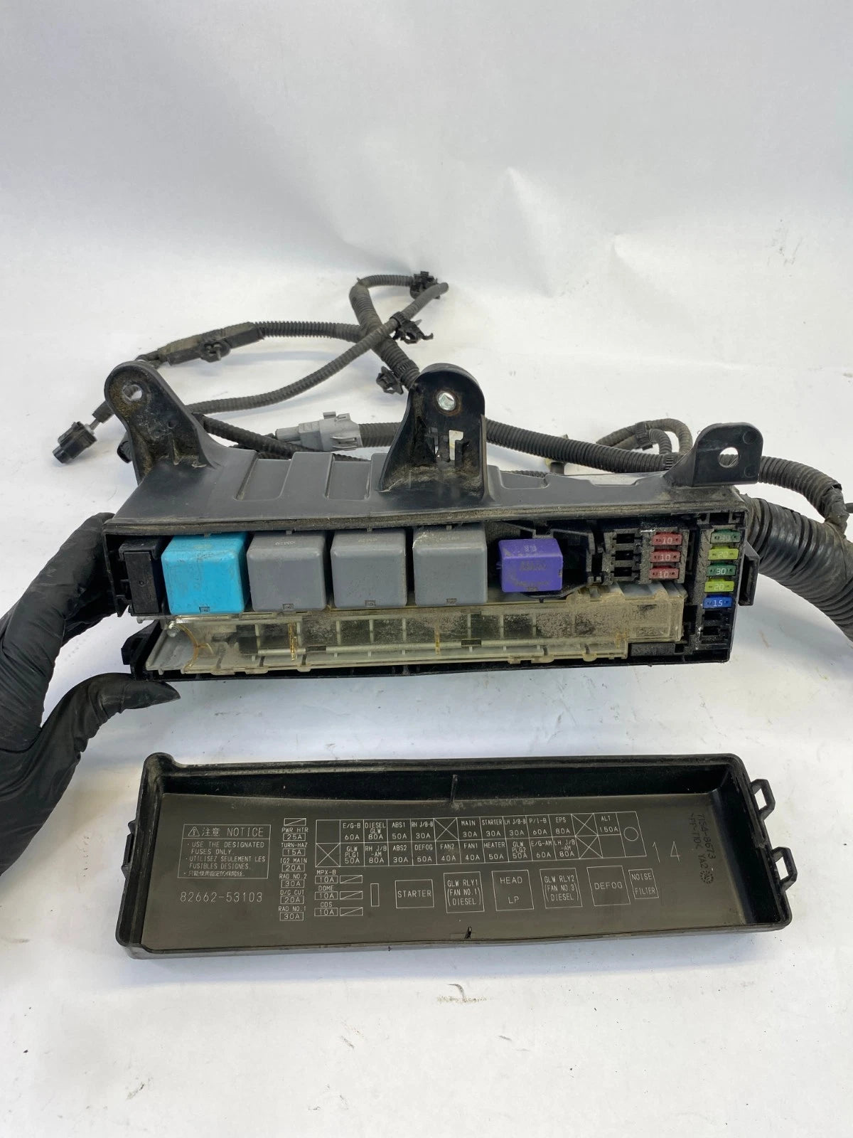 2008-2013 LEXUS IS250 IS350 2.5L AT ENGINE FUSE BOX RELAY JUNCTION BLOCK OEM