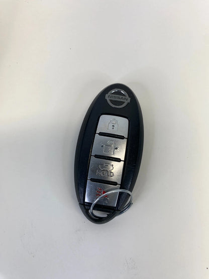 2013-2019 NISSAN SENTRA IGNITION START STOP SWITCH BEZEL KEY FOB OEM 68414-3SG1A
