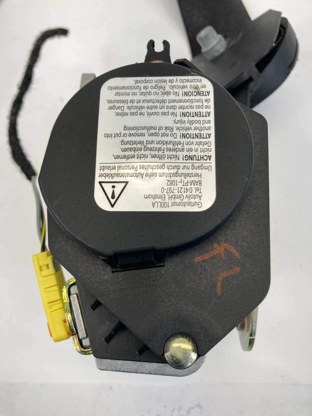 2006 2007 MERCEDES-BENZ ML500 FRONT LEFT DRIVER SIDE SEAT BELT RETRACTOR OEM