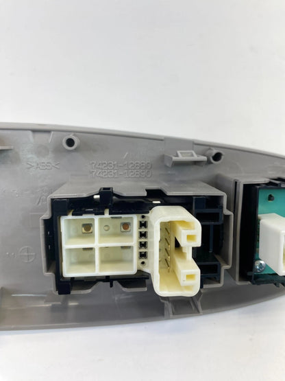 2009-2013 TOYOTA COROLLA FRONT RIGHT DOOR POWER WINDOW CONTROL SWITCH W/ BEZEL