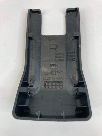 03-07 NISSAN MURANO RIGHT SIDE SEAT RAIL TRACK COVER TRIM BEZEL 87507-CA000 OEM