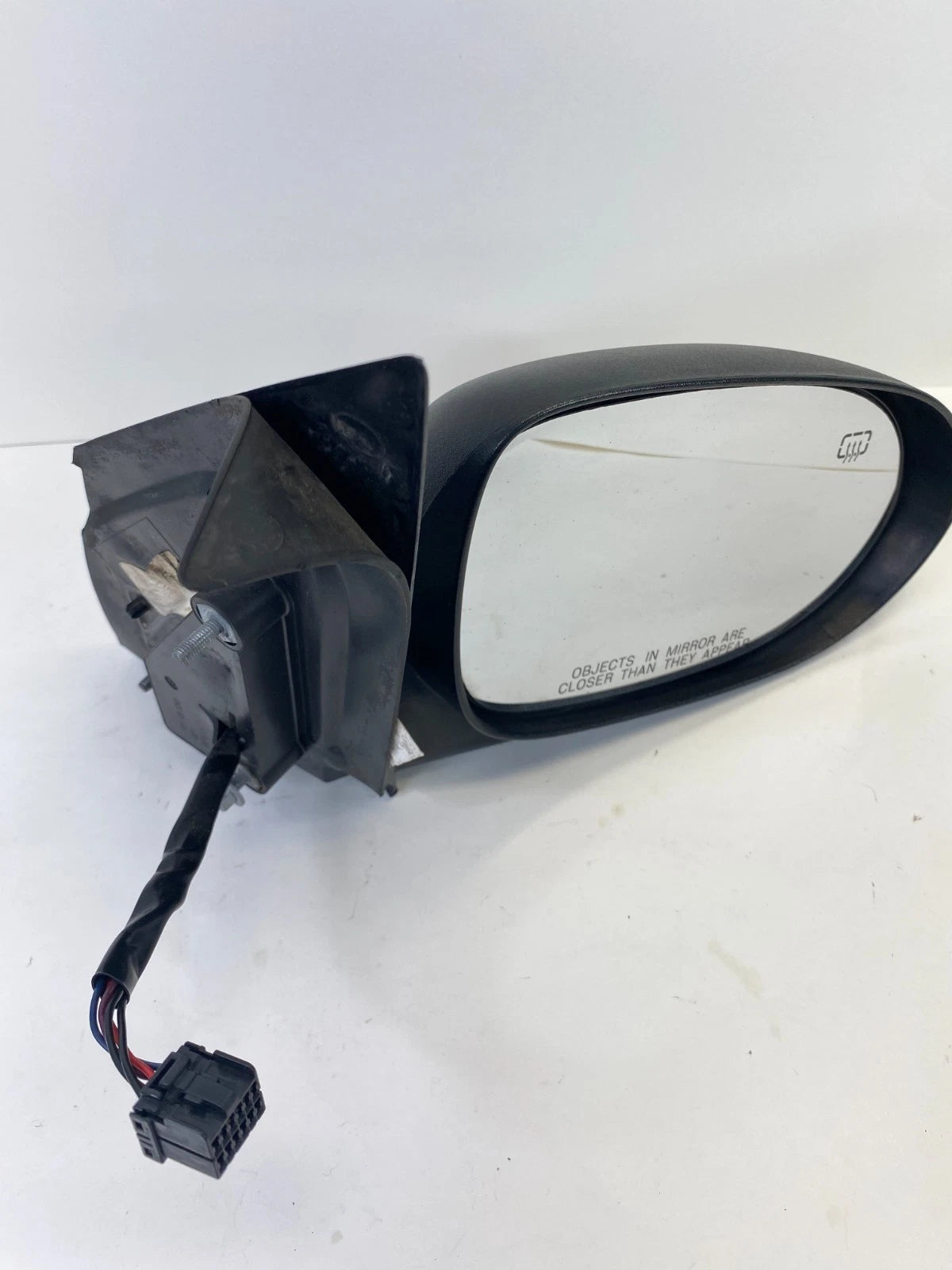 2010-2012 DODGE CALIBER POWER PASSENGER SIDE VIEW MIRROR HEATED BLACK UNIT OEM