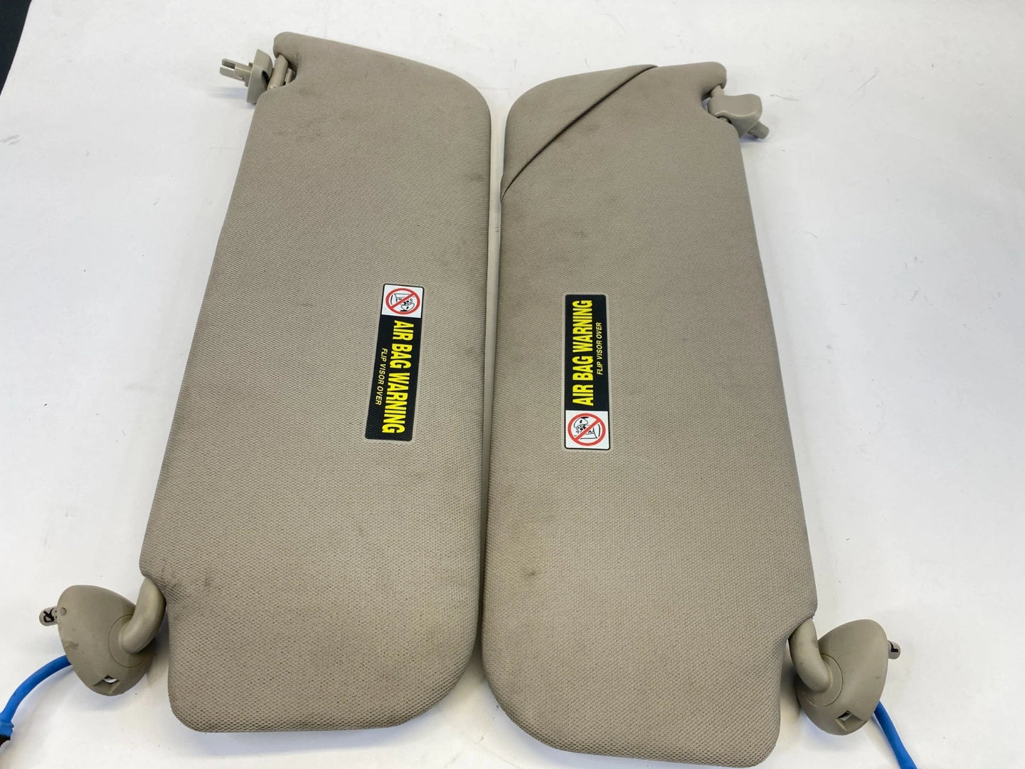 11-17 HONDA ODYSSEY W SUNROOF LEFT & RIGHT SUN VISOR SUNVISOR SET W/ LIGHT OEM