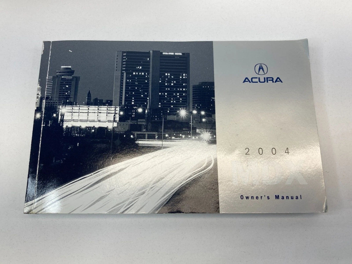 2004 04 ACURA MDX OWNERS MANUAL CONSUMER INFO WARRANTY BOOK W/ CASE OEM