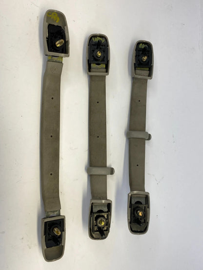 2002-2006 NISSAN ALTIMA INTERIOR ROOF GRAB HANDLE SET OF 3 GRAY OEM