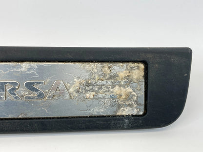 2007-2012 NISSAN VERSA REAR RIGHT DOOR STEP KICKING SCUFF SILL PLATE 769B2-EM00A