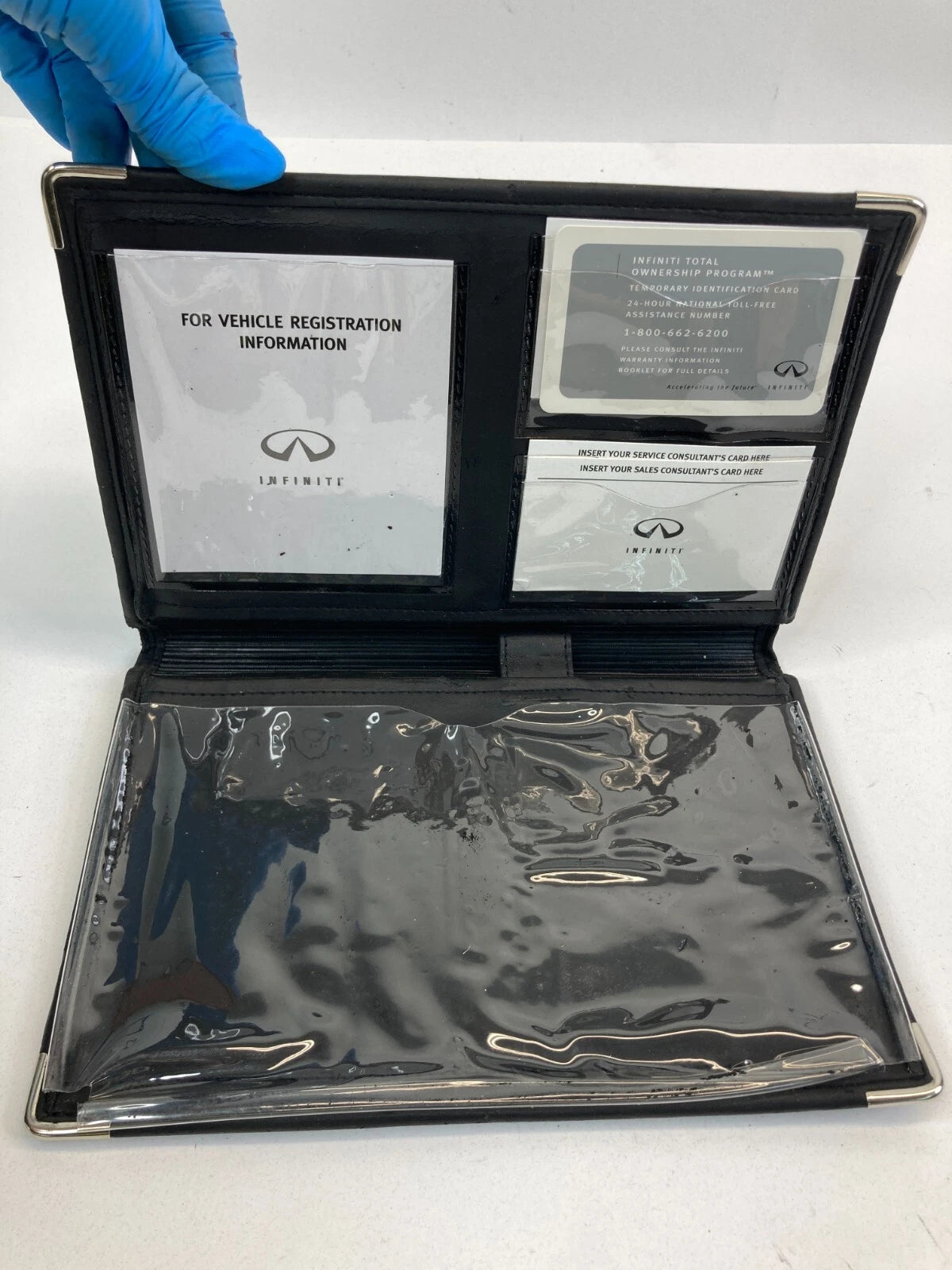 2004 INFINITI G35 COUPE OWNER'S MANUAL WARRANTY INFORMATION BOOKLET W/ CASE