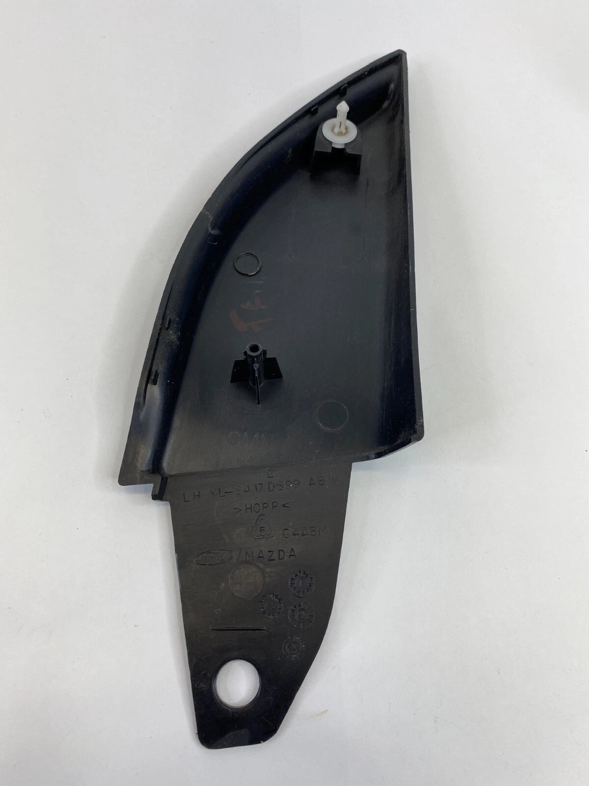 2001-2007 FORD ESCAPE FRONT LEFT DRIVER INTERIOR MIRROR COVER TRIM CORNER OEM