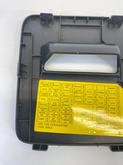 2014-2016 Kia Soul 1.6L L4 Dashboard Lower Left Side OBD Fuse Box Trim Cover OEM