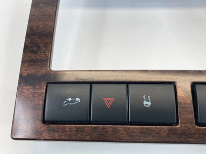 07-14 FORD EXPEDITION AUDIO AC CLIMATE CONTROL SWITCH PANEL & RADIO BEZEL OEM