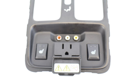 2011-2013 JEEP GRAND CHEROKEE REAR CENTER CONSOLE REAR PANEL W/ POWER OUTLET
