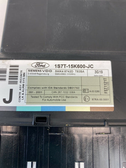 2002-2007 Ford Focus 2.0L Anti-Theft Computer Alarm System Control Module Unit