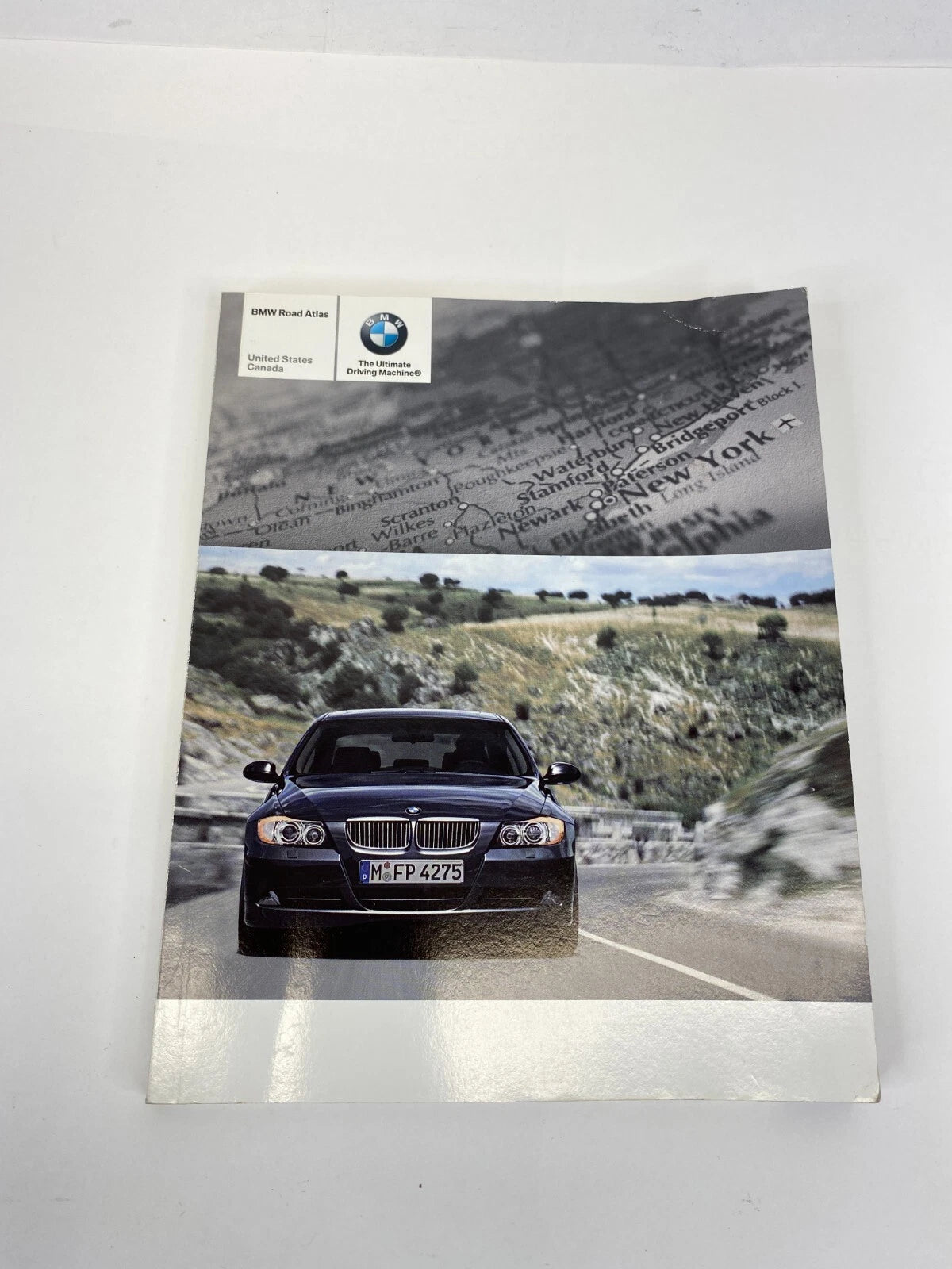 BMW 5 SERIES ROAD ATLAS THE ULTIMATE DRIVING MACHINE BOOK & CD DVD WITH CASE OEM