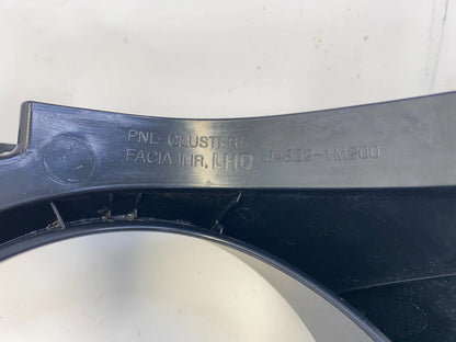 2010 KIA FORTE SPEEDOMETER GAUGE INSTRUMENT CLUSTER BEZEL TRIM OEM 84832-1M200