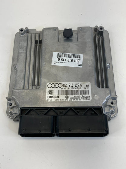 07 08 AUDI A4 QUATTRO 2.0L L4 AT ECU ENGINE CONTROL MODULE COMPUTER 8E1910115G