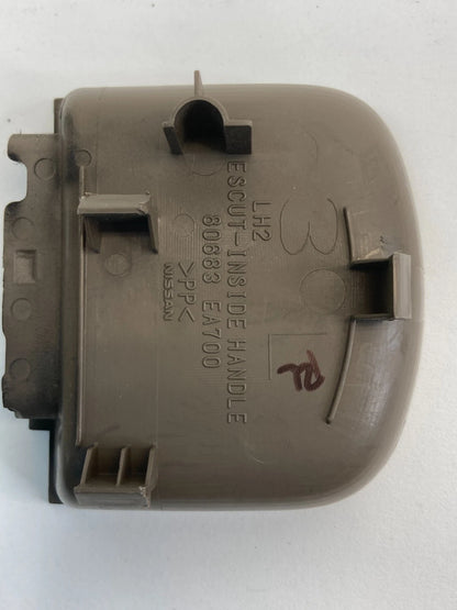 2005-2007 NISSAN PATHFINDER REAR LEFT INNER DOOR HANDLE TRIM PLATE ESCUTCHEON