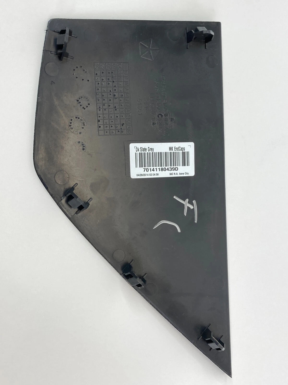2007-2017 JEEP PATRIOT FRONT DRIVER LEFT SIDE DASH END CAP COVER TRIM OEM