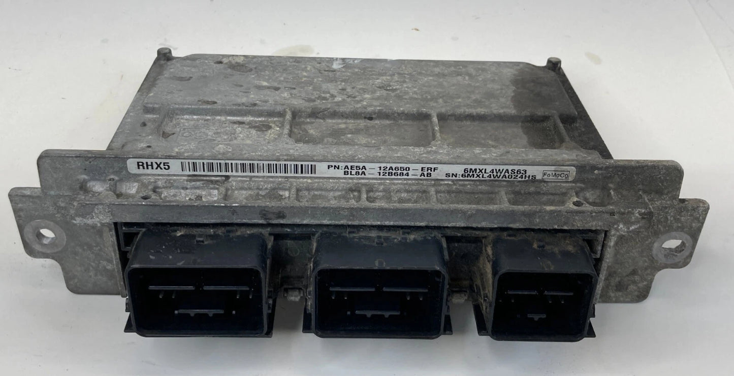 2011 2012 FORD FUSION 2.5L L4 A/T ENGINE CONTROL MODULE ECU AE5A-12A650-ERF OEM