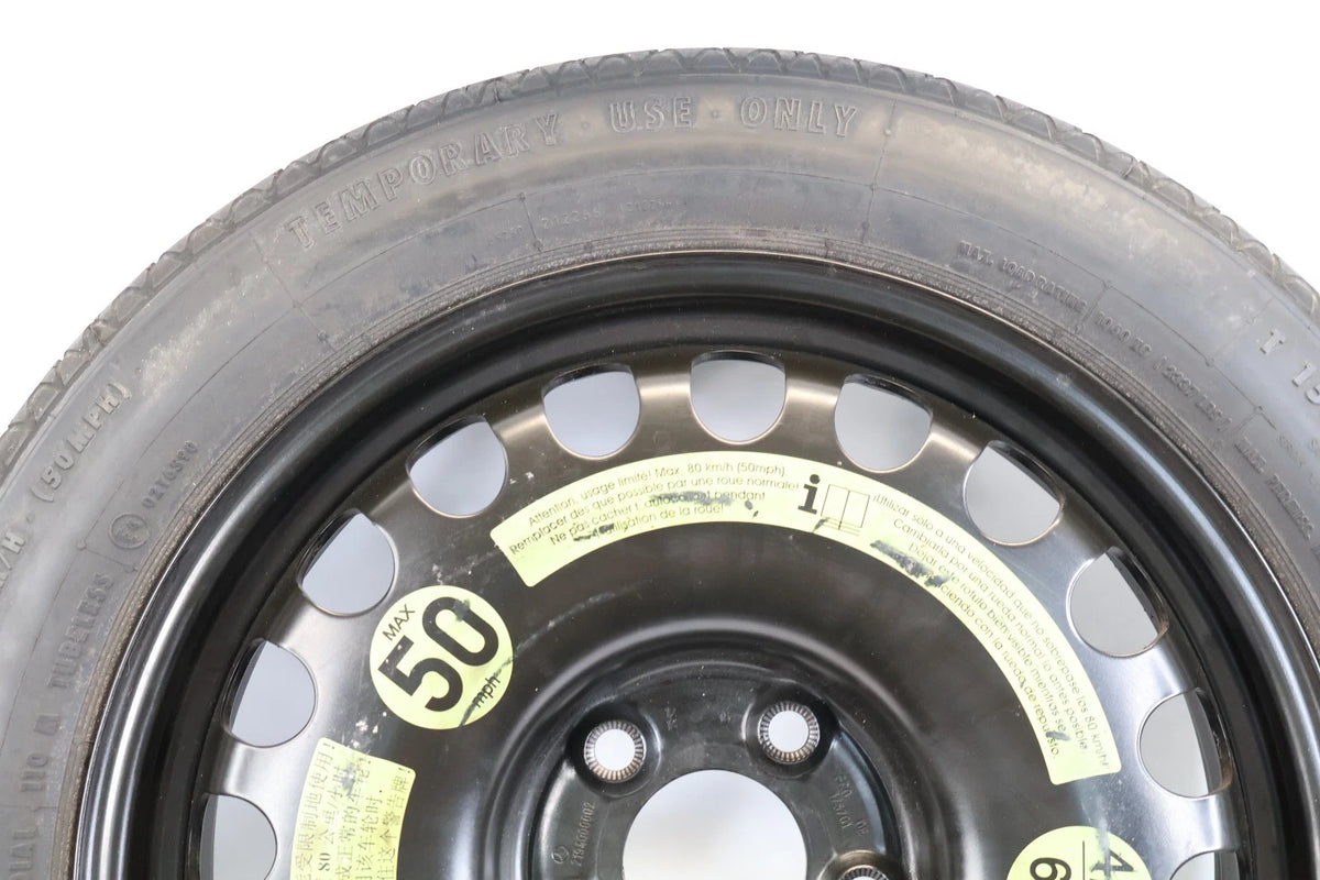 2014-2016 MERCEDES-BENZ E350 EMERGENCY SPARE TIRE COMPACT DONUT T155/70/R17 110M