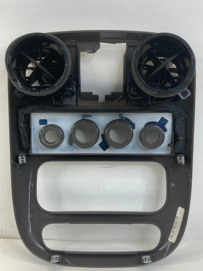 01-05 CHRYSLER PT CRUISER DASH CENTER CLIMATE TRIM BEZEL PANEL W AC VENTS OEM