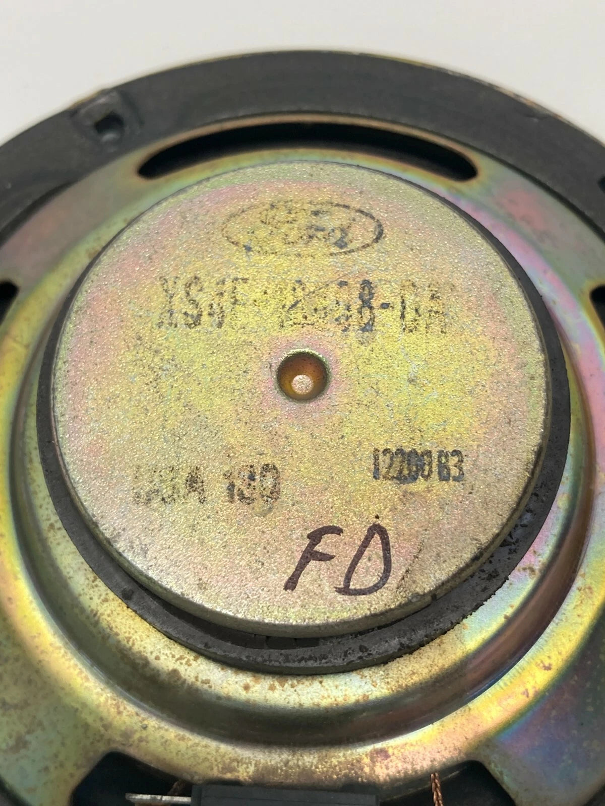 97-03 FORD ESCORT FRONT LEFT DRIVER SIDE DOOR SPEAKER SOUND SYSTEM XS4F-18808-DA