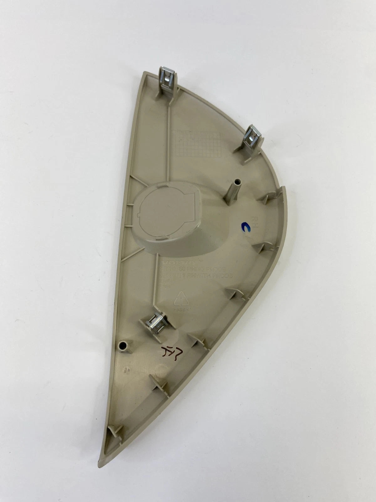 11-18 VOLVO S60 V60 DASH RIGHT PASSENGER SIDE END COVER TRIM CAP 30791680 OEM