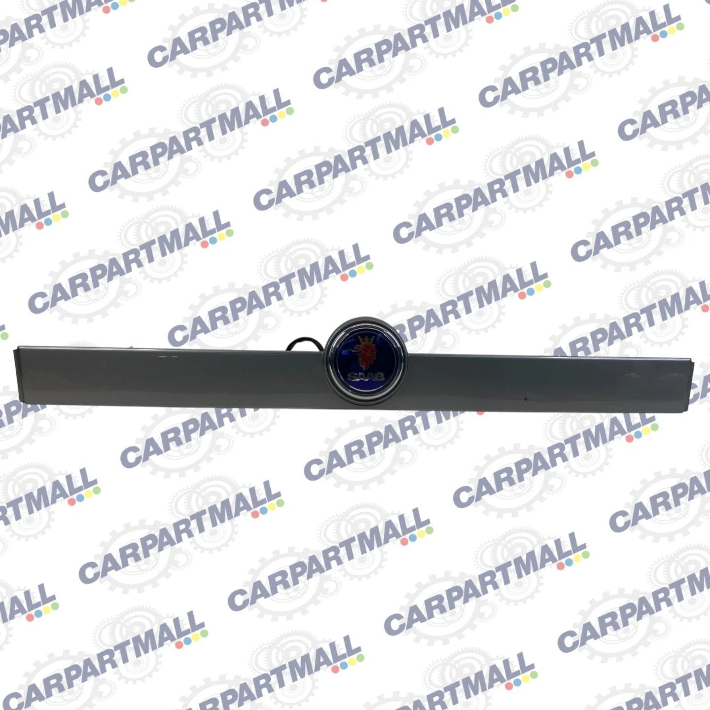 2003 2004 SAAB 9-3 CONVERTIBLE TRUNK LID HANDLE LICENSE PLATE MOLDING PANEL OEM