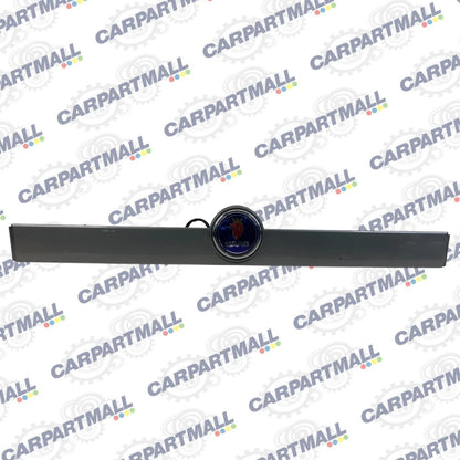 2003 2004 SAAB 9-3 CONVERTIBLE TRUNK LID HANDLE LICENSE PLATE MOLDING PANEL OEM