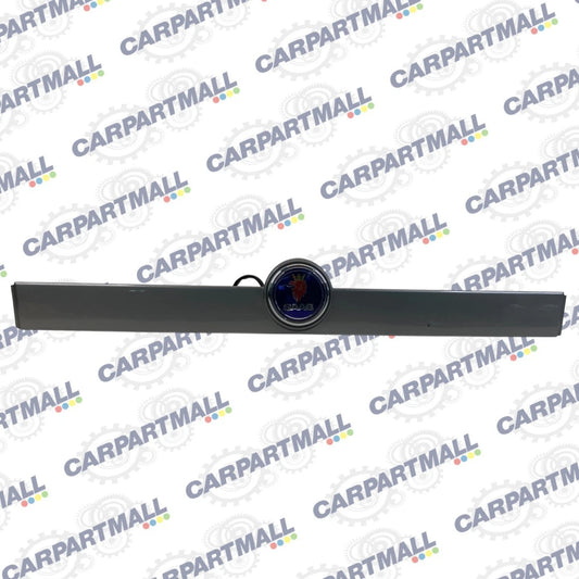 2003 2004 SAAB 9-3 CONVERTIBLE TRUNK LID HANDLE LICENSE PLATE MOLDING PANEL OEM