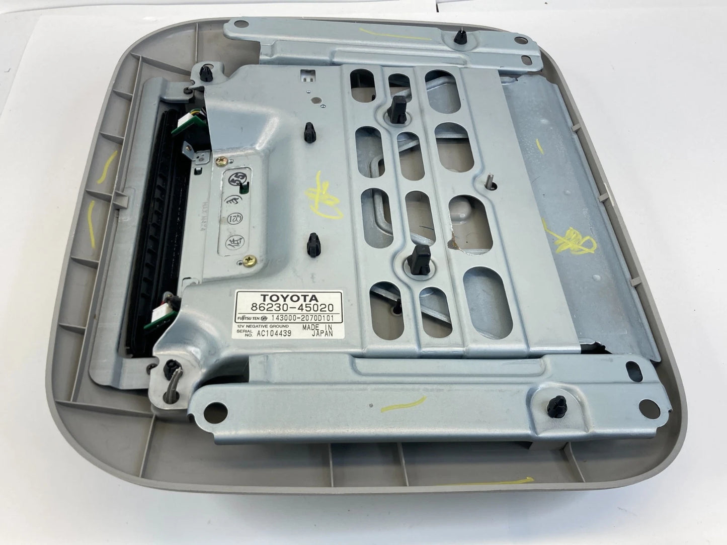 2004-2006 TOYOTA SIENNA REAR OVERHEAD AUDIO CONTROL PANEL 86230-45020 OEM
